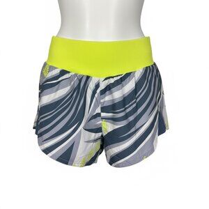FP Movement by Free People High-Waist Print Active Shorts Size M NWT | Lime